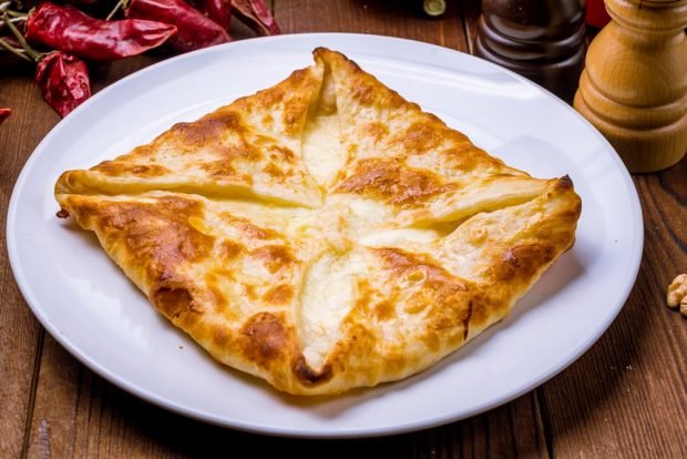 Square khachapuri – a simple and delicious recipe, how to cook step by step