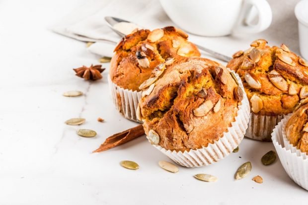 Pumpkin muffins – a simple and delicious recipe how to cook step by step