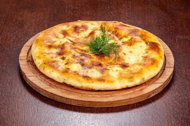 Khachapuri with eggplant in a frying pan is a simple and delicious recipe how to cook step by step