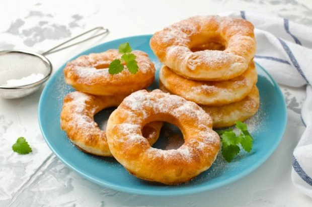 Yeast doughnuts on vodka – a simple and delicious recipe, how to cook step by step