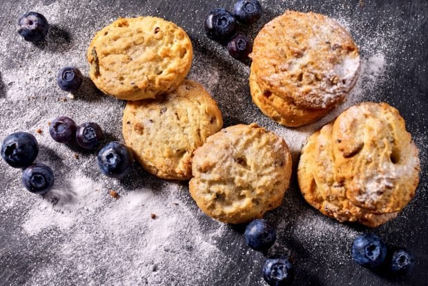 Cookies with berries – a simple and delicious recipe, how to cook step by step