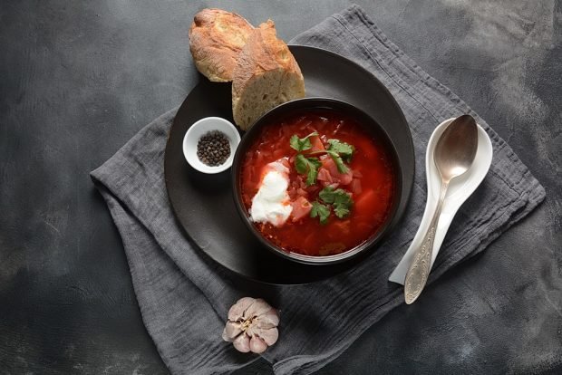 Ukrainian borscht with eggplant – a simple and delicious recipe, how to cook step by step