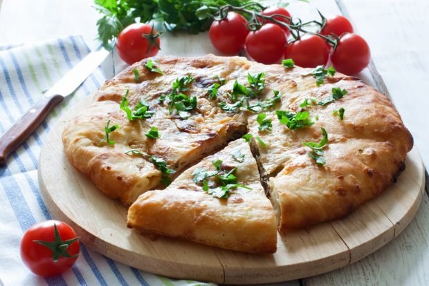 Khachapuri with lamb is a simple and delicious recipe, how to cook step by step