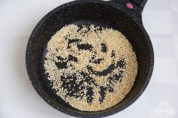 Oatmeal cookies with raisins and sesame seeds: photo of recipe preparation, step 2