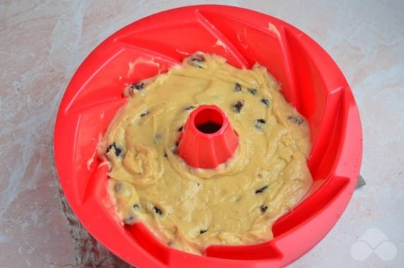 Christmas cupcake with cranberries: photo of recipe preparation, step 8