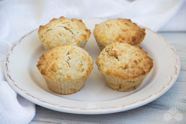 Low–calorie muffins with oat flakes - a simple and delicious recipe with photos (step by step)