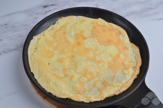 Pancakes on the water: photo of recipe preparation, step 6