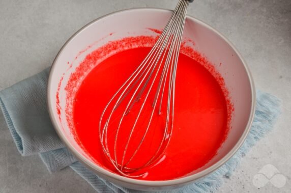 Red Velvet Muffins: photo of recipe preparation, step 2