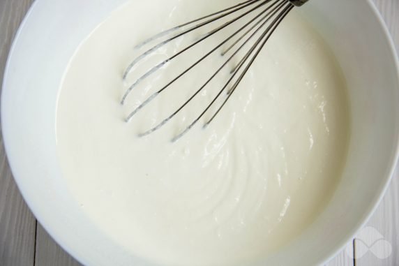 Ricotta fritters: photo of recipe preparation, step 1 Ricotta fritters: photo of recipe preparation, step 1