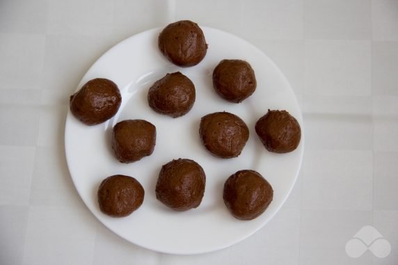 Cracked cookies: photo of recipe preparation, step 4