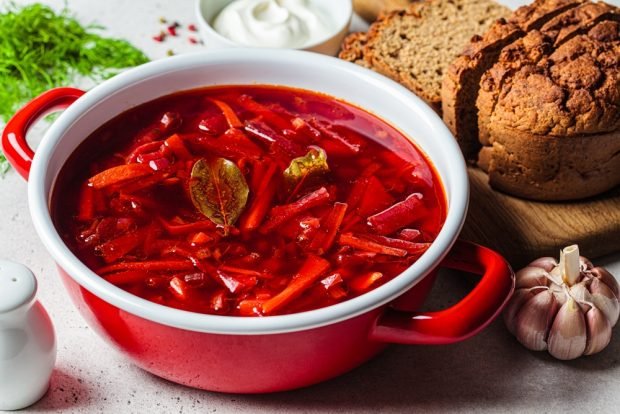 Borscht with sausage – a simple and delicious recipe, how to cook step by step