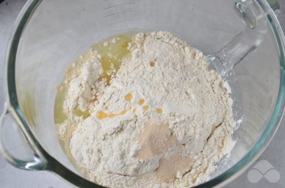 Chicken and mushroom pies: photo of recipe preparation, step 1