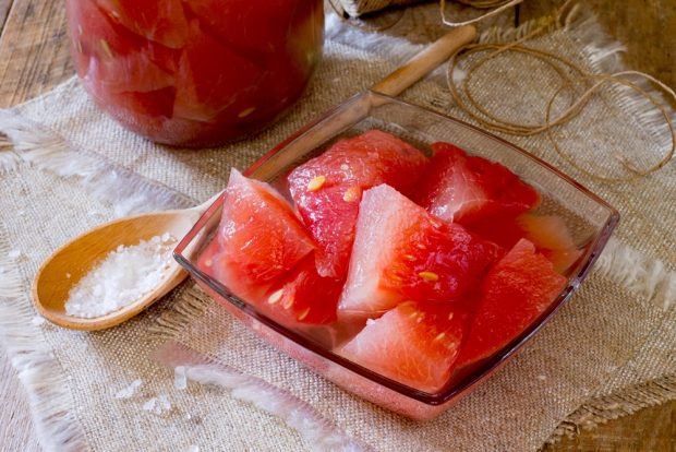 Watermelons for winter with citric acid – a simple and delicious recipe, how to cook step by step