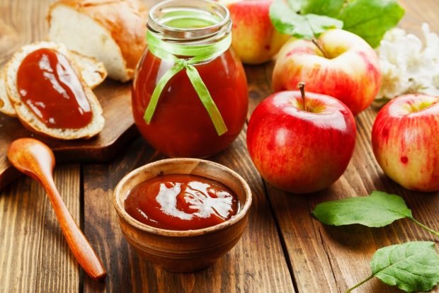 Apple jam with cinnamon – a simple and delicious recipe, how to cook step by step