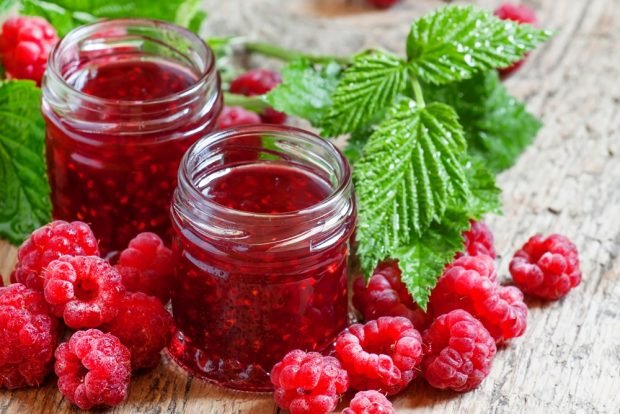 Raspberry jam in its own juice – a simple and delicious recipe, how to cook step by step