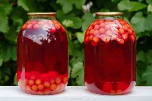 Compote of red and yellow cherries for winter – a simple and delicious recipe, how to cook step by step