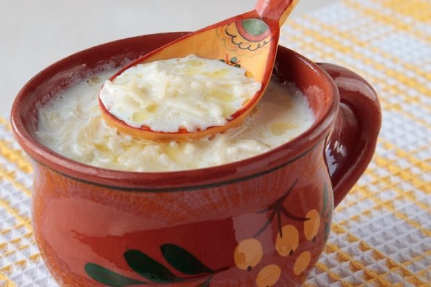 Milk soup with vermicelli and butter is a simple and delicious recipe, how to cook step by step