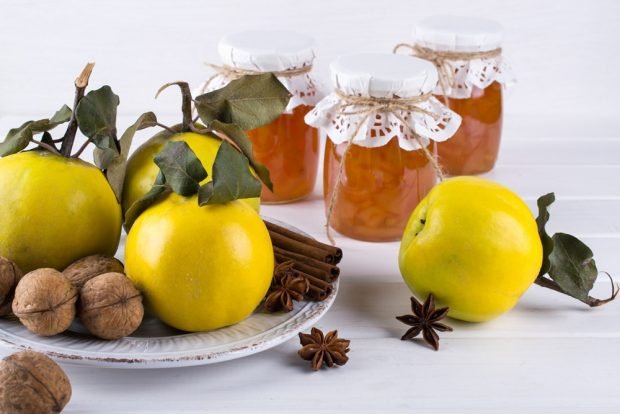 Quince jam with walnuts and lemon – a simple and delicious recipe, how to cook step by step