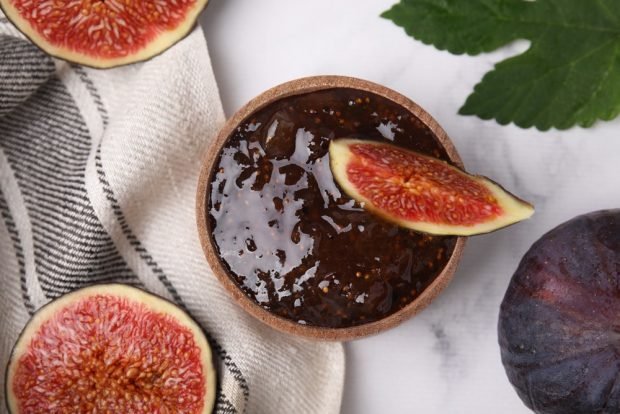 Jam from black figs – a simple and delicious recipe, how to cook step by step