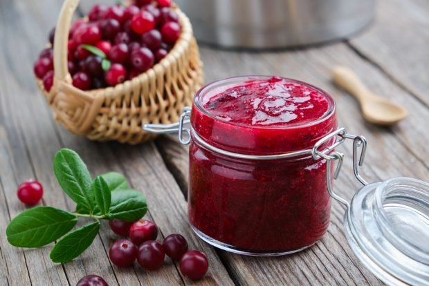 Cranberry and apple jam – a simple and delicious recipe, how to cook step by step