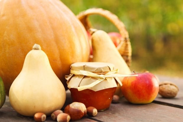 Pumpkin and apple puree for the winter without sterilization is a simple and delicious recipe, how to cook step by step