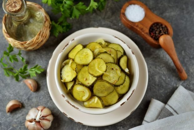 Cucumber salad with turmeric for the winter without sterilization is a simple and delicious recipe, how to cook step by step