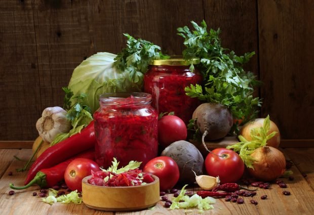 Borscht dressing with beetroot for winter – a simple and delicious recipe, how to cook step by step