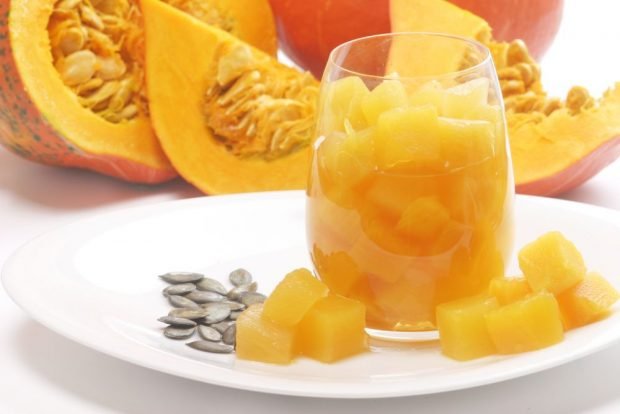 Pumpkin compote for winter 