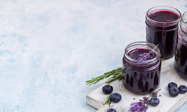 Blueberry jam-forte – a simple and delicious recipe, how to cook step by step