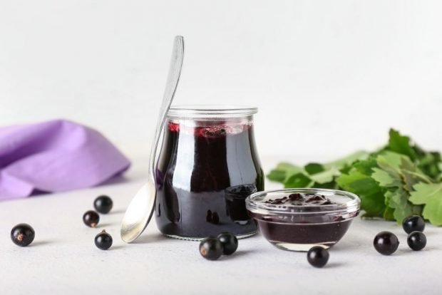 Jam from black currant in a frying pan – a simple and delicious recipe, how to cook step by step