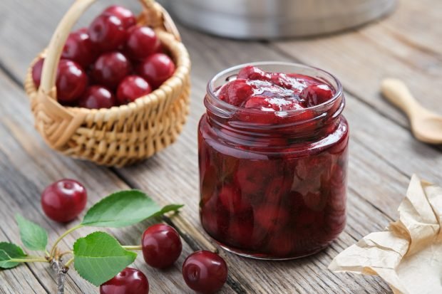 Cherry jam with pectin – a simple and delicious recipe, how to cook step by step