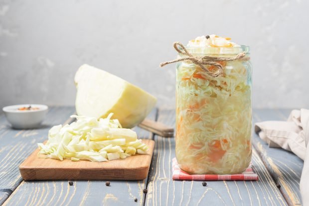 Sauerkraut for winter in cans is a simple and delicious recipe, how to cook step by step