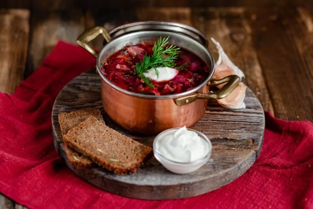 Ukrainian borscht with sweet potatoes – a simple and delicious recipe, how to cook step by step