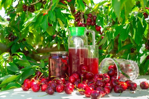 Cherry compote with seeds for winter is a simple and delicious recipe, how to cook step by step