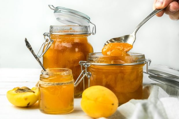 Apricot jam with jelly – a simple and delicious recipe, how to cook step by step