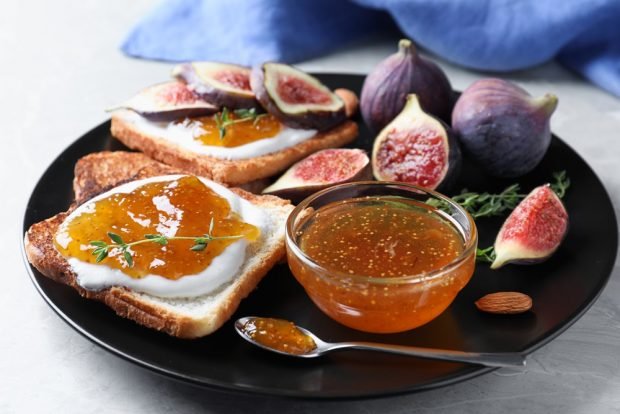 Sweet jam from figs – a simple and delicious recipe, how to cook step by step