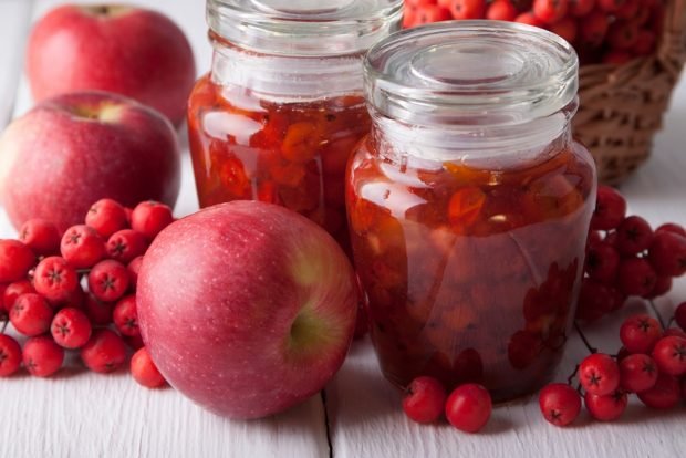 Rowan jam with apples – a simple and delicious recipe, how to cook step by step