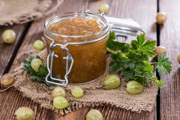 Gooseberry jam with gelatin – a simple and delicious recipe, how to cook step by step