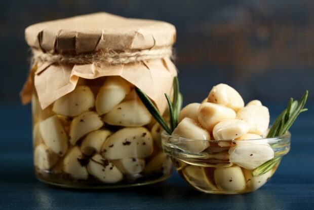 Pickled garlic is a simple and delicious recipe, how to cook step by step