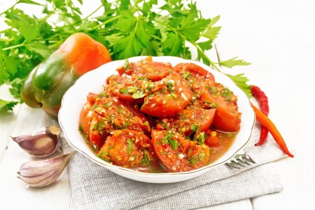 Korean tomatoes for winter – a simple and delicious recipe, how to cook step by step