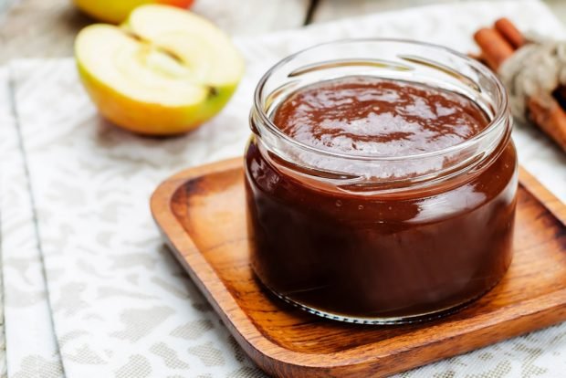 Apple chocolate jam – a simple and delicious recipe for how to cook step by step