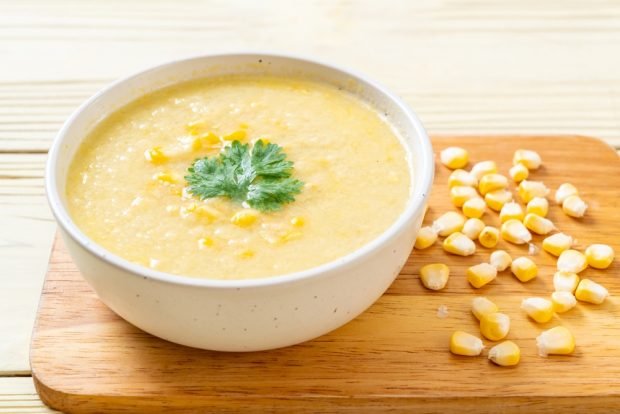 Corn soup – a simple and delicious recipe, how to cook step by step