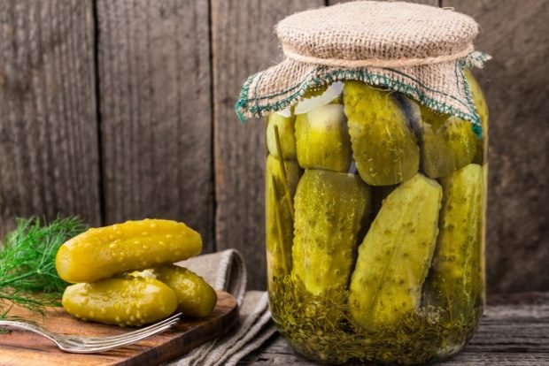 Crispy pickled cucumbers with citric acid for winter is a simple and delicious recipe, how to cook step by step