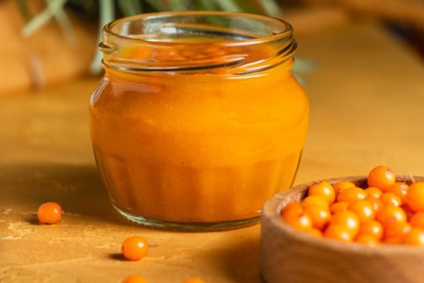 Sea buckthorn jam is a simple and delicious recipe, how to cook step by step