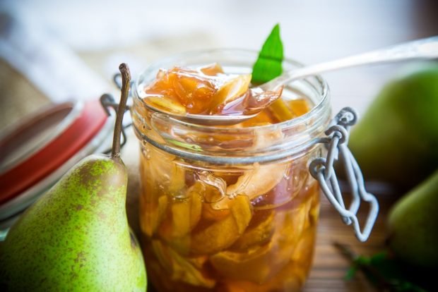 Jam from green pears – a simple and delicious recipe, how to cook step by step