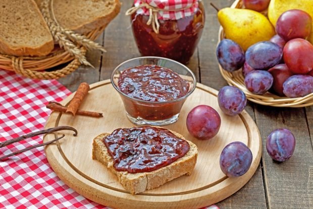 Jam from plums and pears – a simple and delicious recipe, how to cook step by step