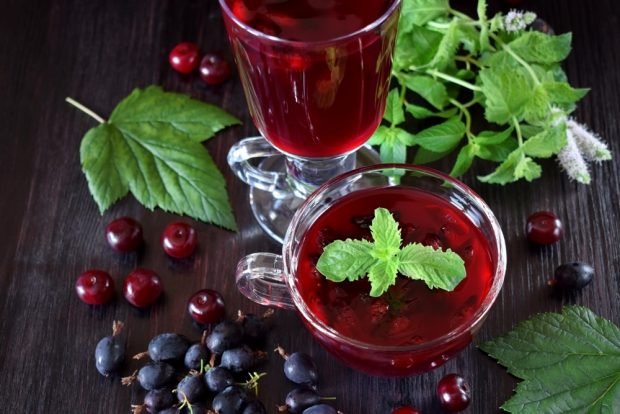 Currant and mint mojito for winter – a simple and delicious recipe, how to cook step by step