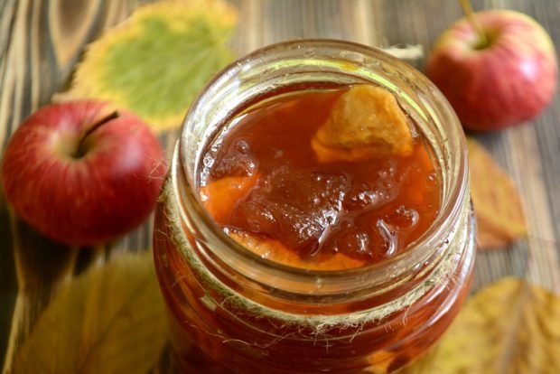 Apple jam with gelatin is a simple and delicious recipe, how to cook step by step