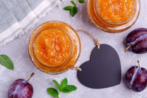 Yellow plum jam with orange is a simple and delicious recipe, how to cook step by step