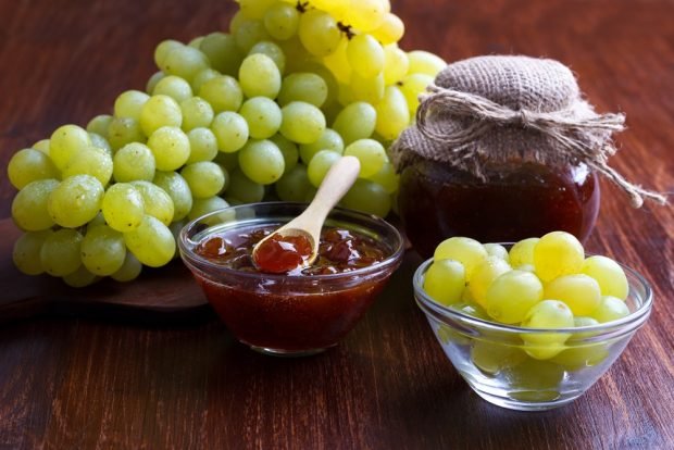 Kishmish grape jam is a simple and delicious recipe, how to cook step by step